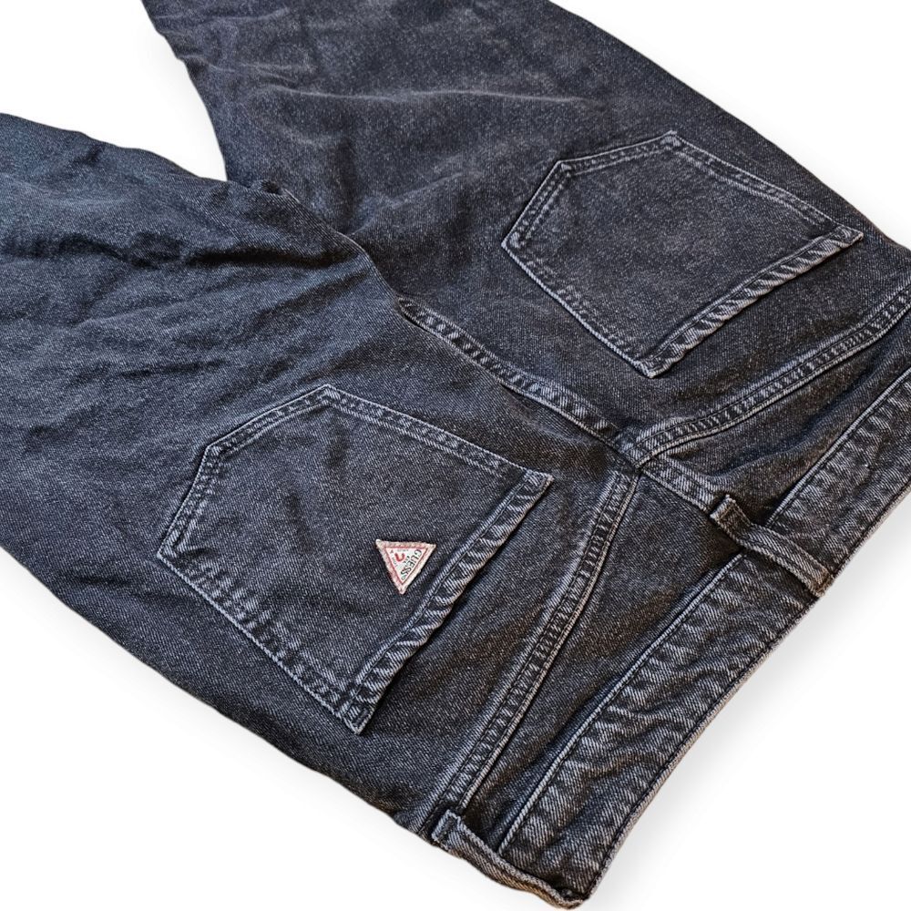 Guess 90s Skinny Black High Rise Jeans - Picture 5 of 6